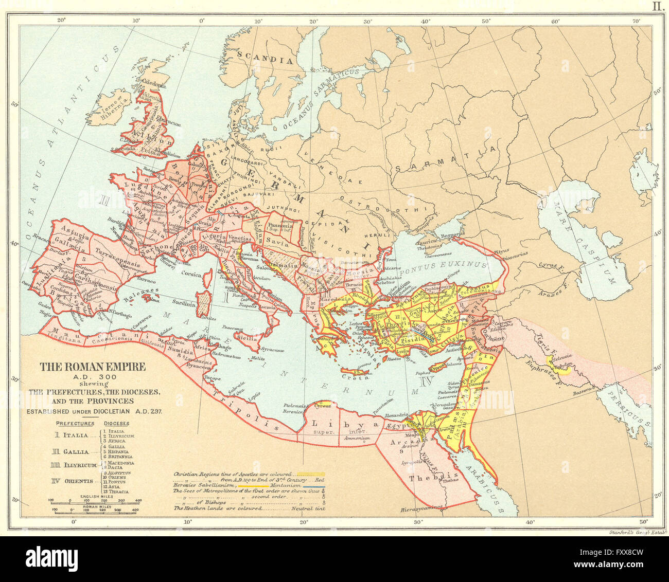 diocletian roman empire map