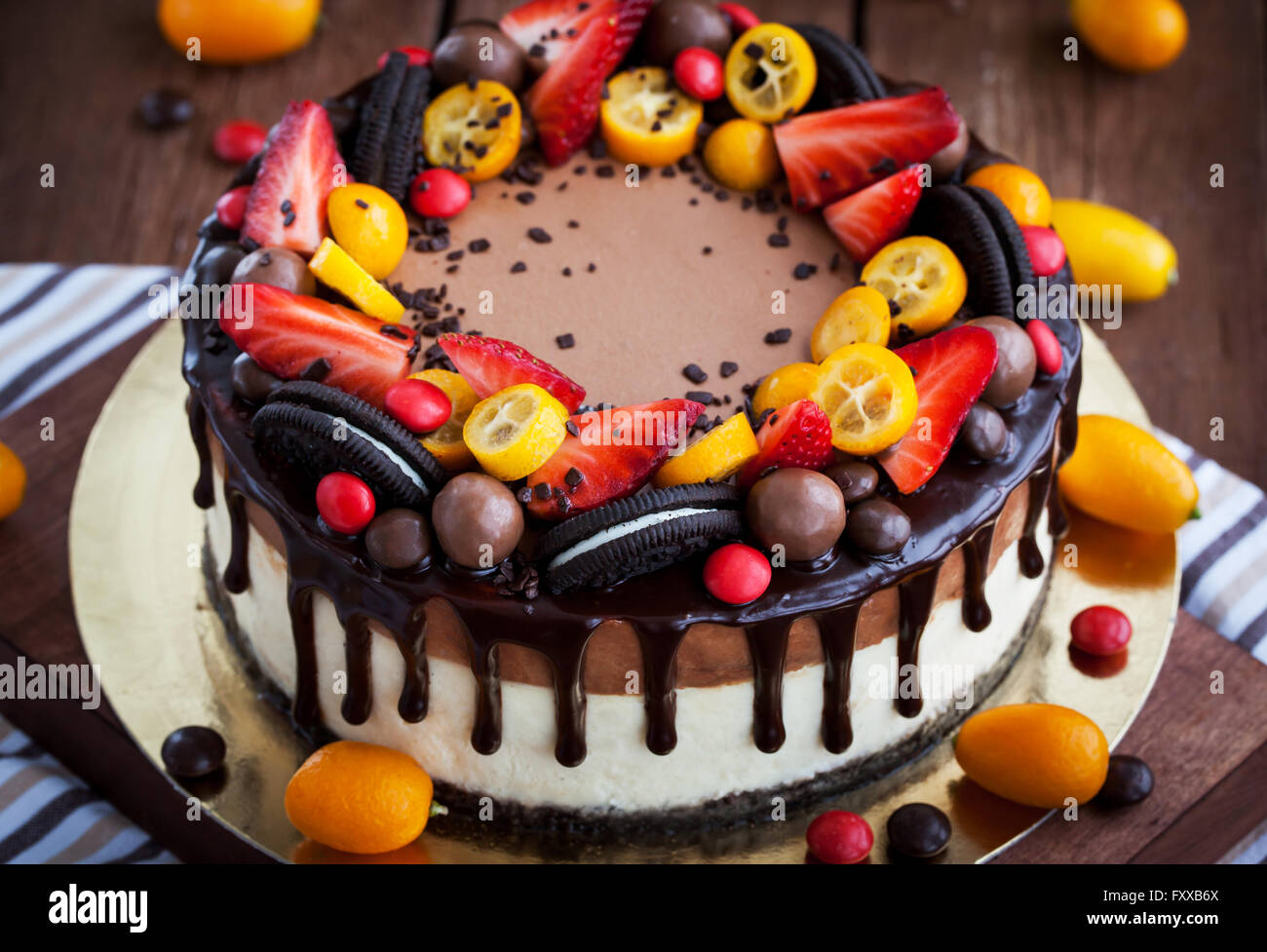 Chocolate Cheesecake High Resolution Stock Photography And Images Alamy