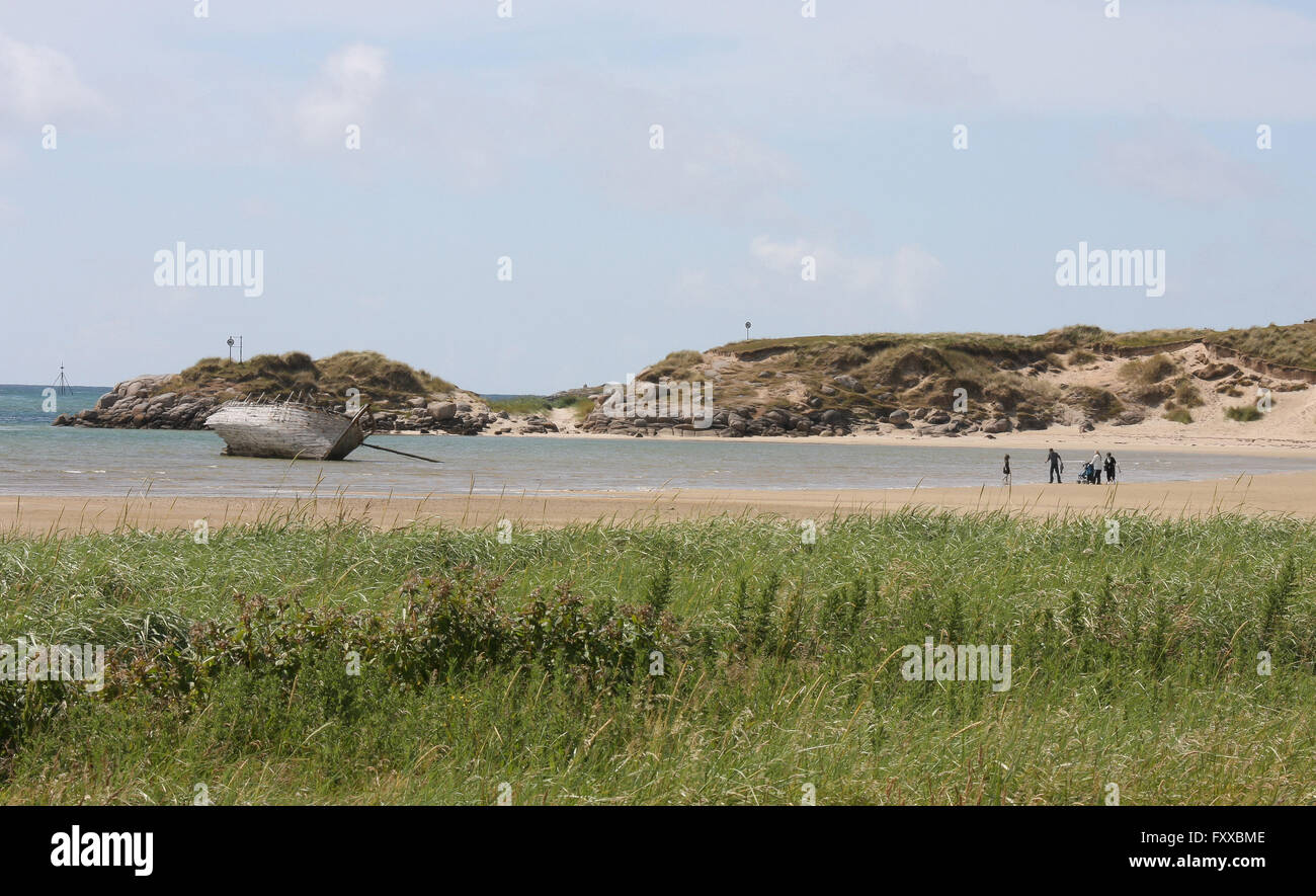 The beach at Bunbeg in County Donegal Stock Photo - Alamy