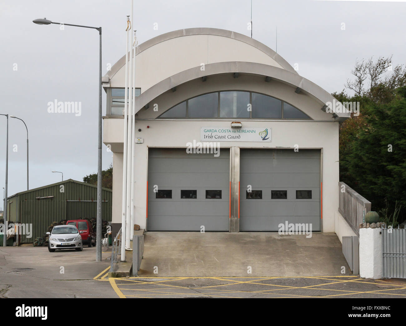 The Irish Coast Guard Station at Bunbeg, Co Donegal Stock Photo - Alamy