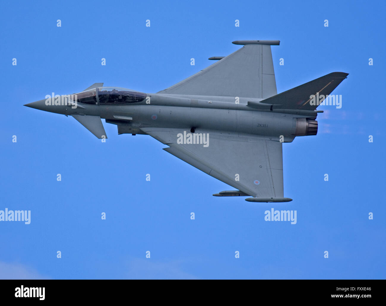 RAF Typhoon Display 2016 Stock Photo