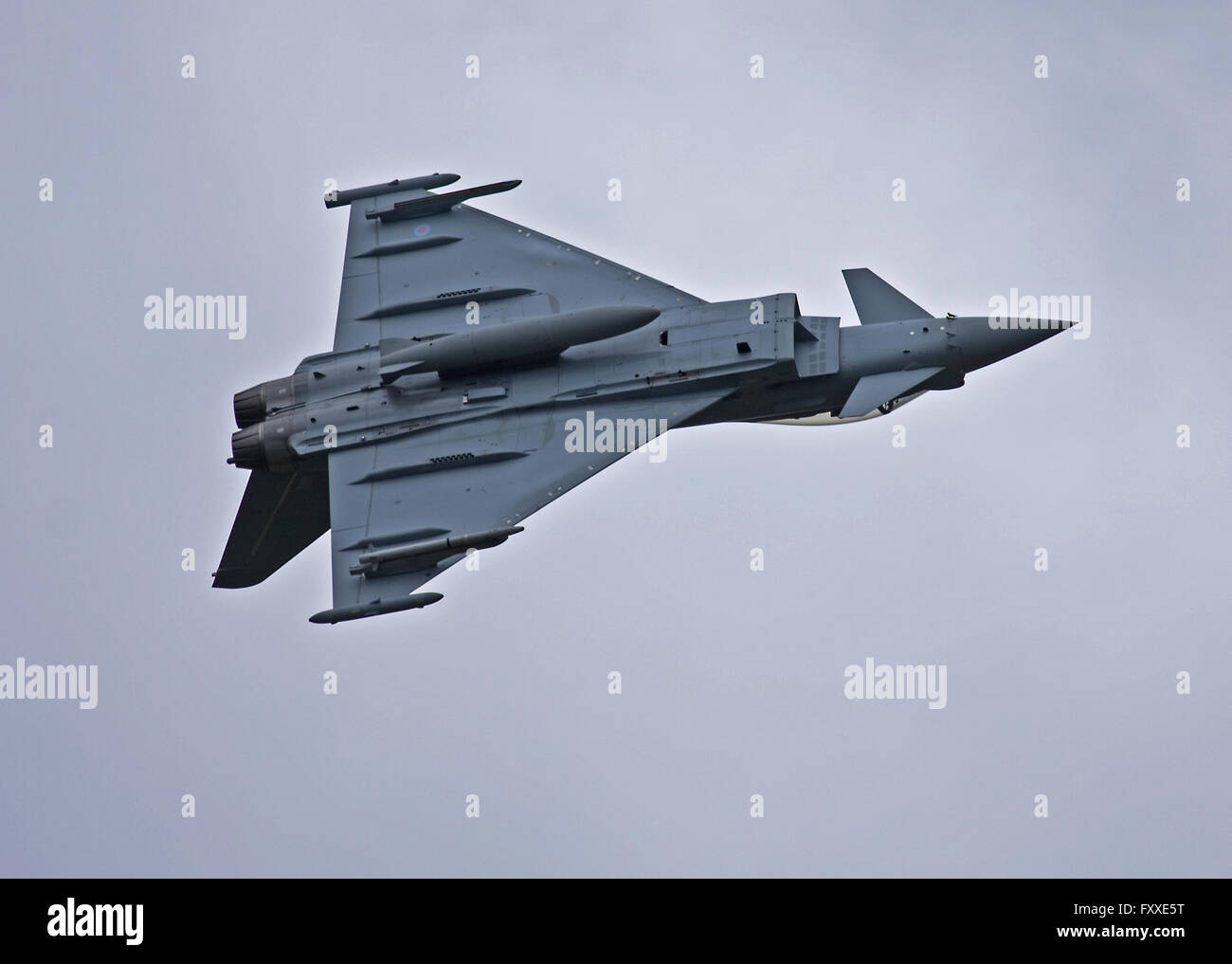 RAF Typhoon Display 2016. Stock Photo