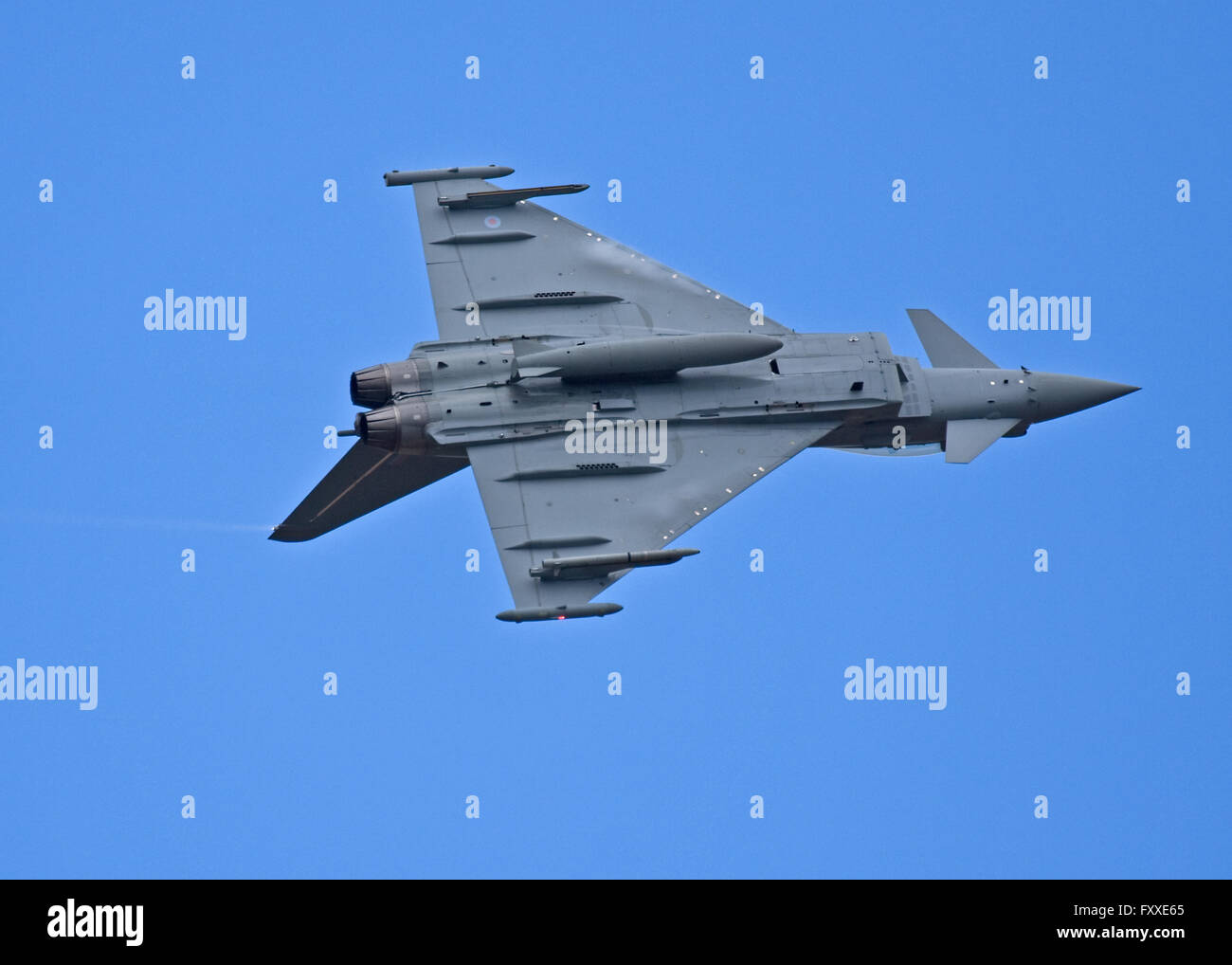 RAF Typhoon Display 2016 Stock Photo