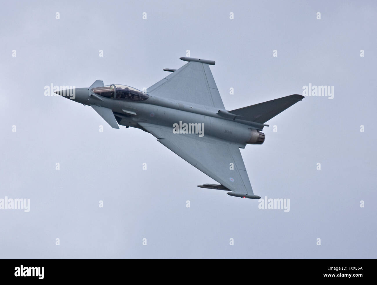 RAF Typhoon Display 2016 Stock Photo