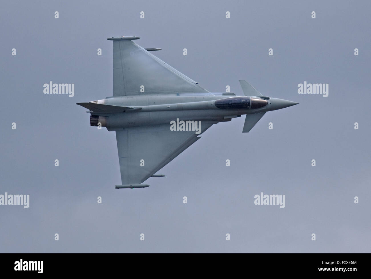 RAF Typhoon Display 2016 Stock Photo