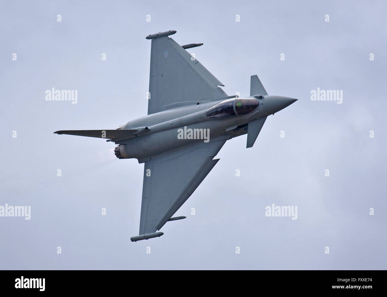 RAF Typhoon Display 2016 Stock Photo