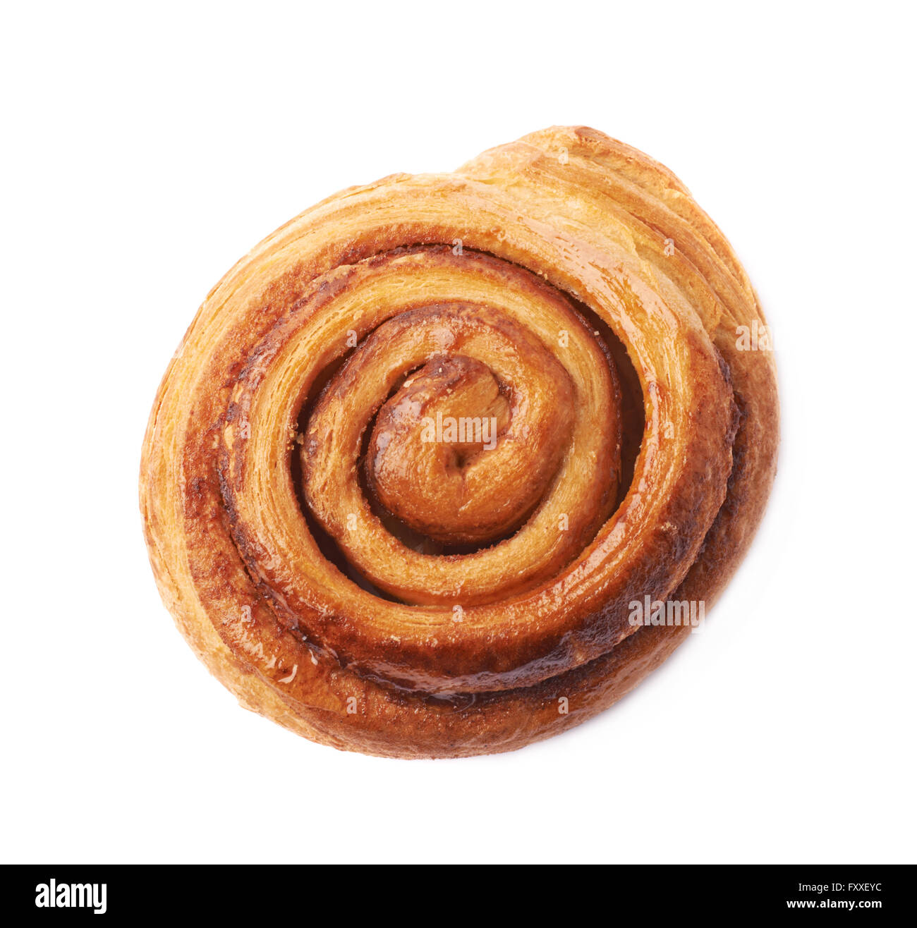 Sweet cinnamon bun roll hi-res stock photography and images - Alamy