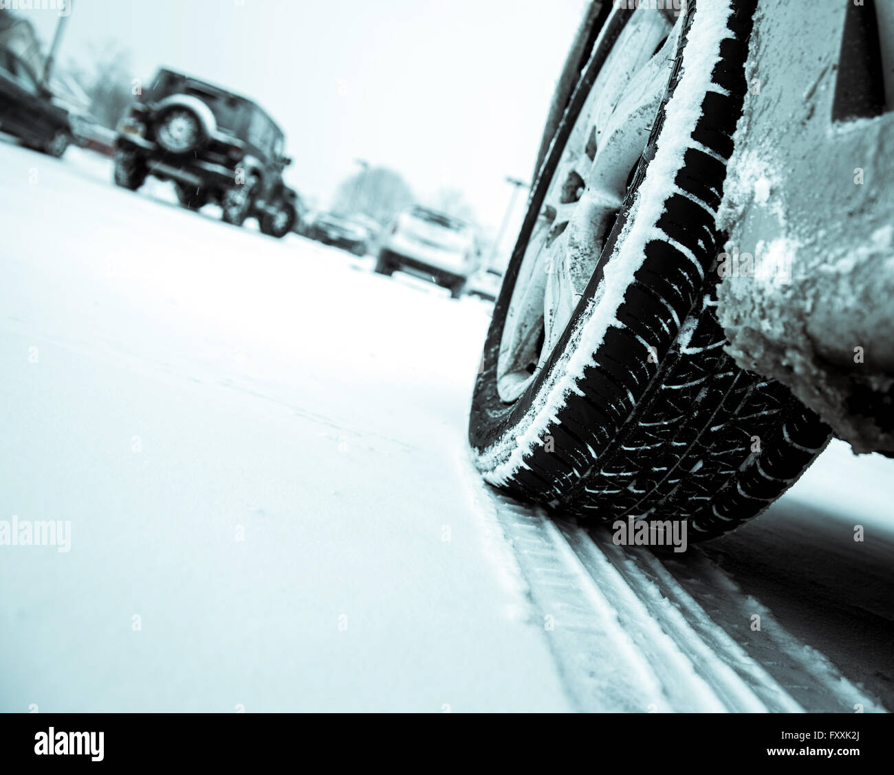 Driving in a storm hi-res stock photography and images - Alamy