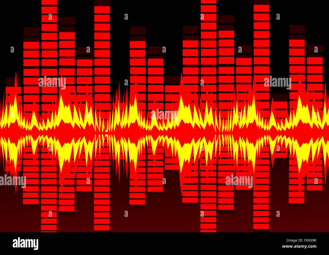 Sound level visualization hi-res stock photography and images - Alamy