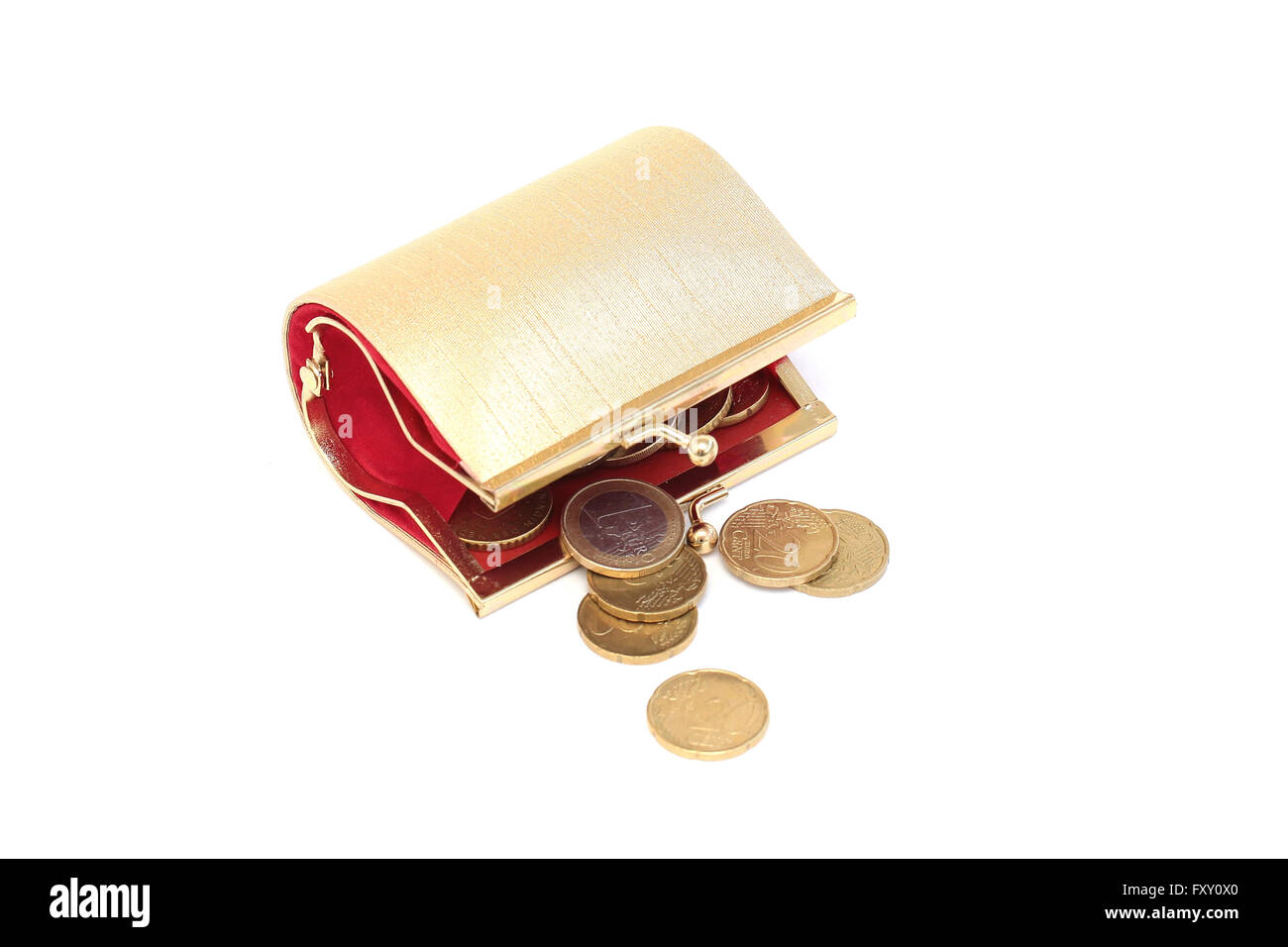 Golden coins hi-res stock photography and images - Alamy