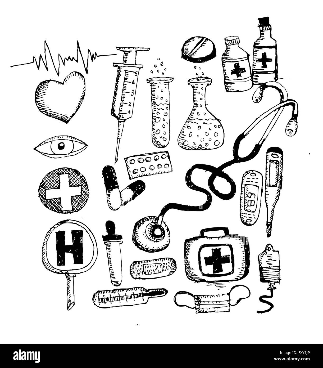 medical icons and medical symbol Stock Vector Image & Art Alamy