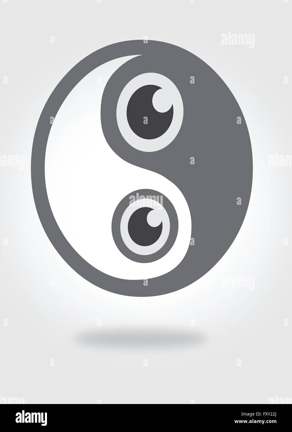 Eye icon character design Stock Vector Image & Art - Alamy