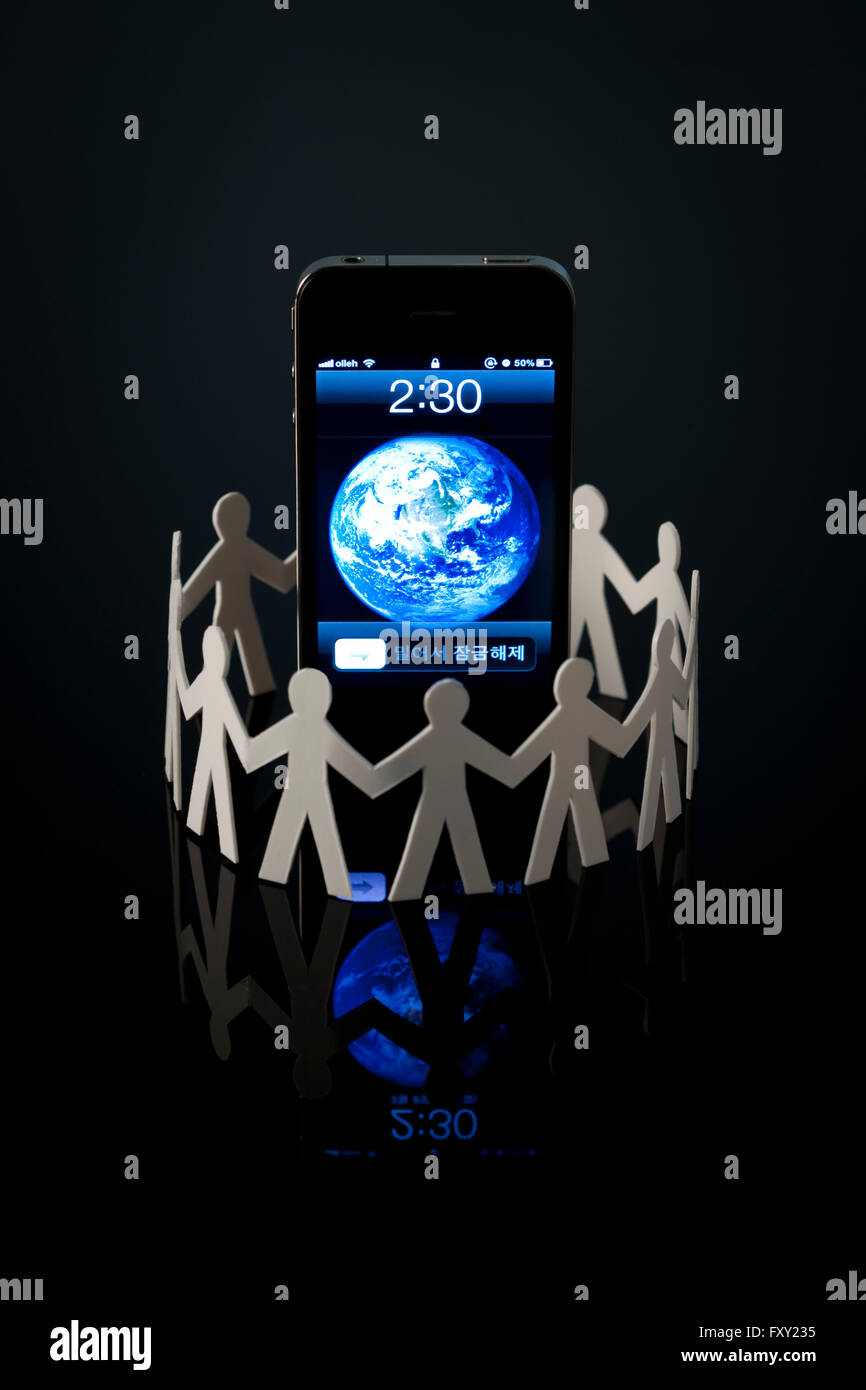 Mobile Life III Stock Photo Alamy