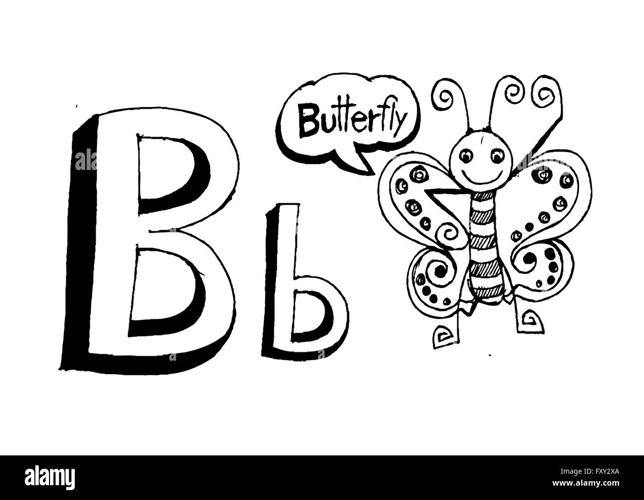 A B C D E F G H I J K L M N O P Q R S T U V W X Y Z Cartoon Text Font Hand Drawing Vector Letters Stock Vector Image Art Alamy