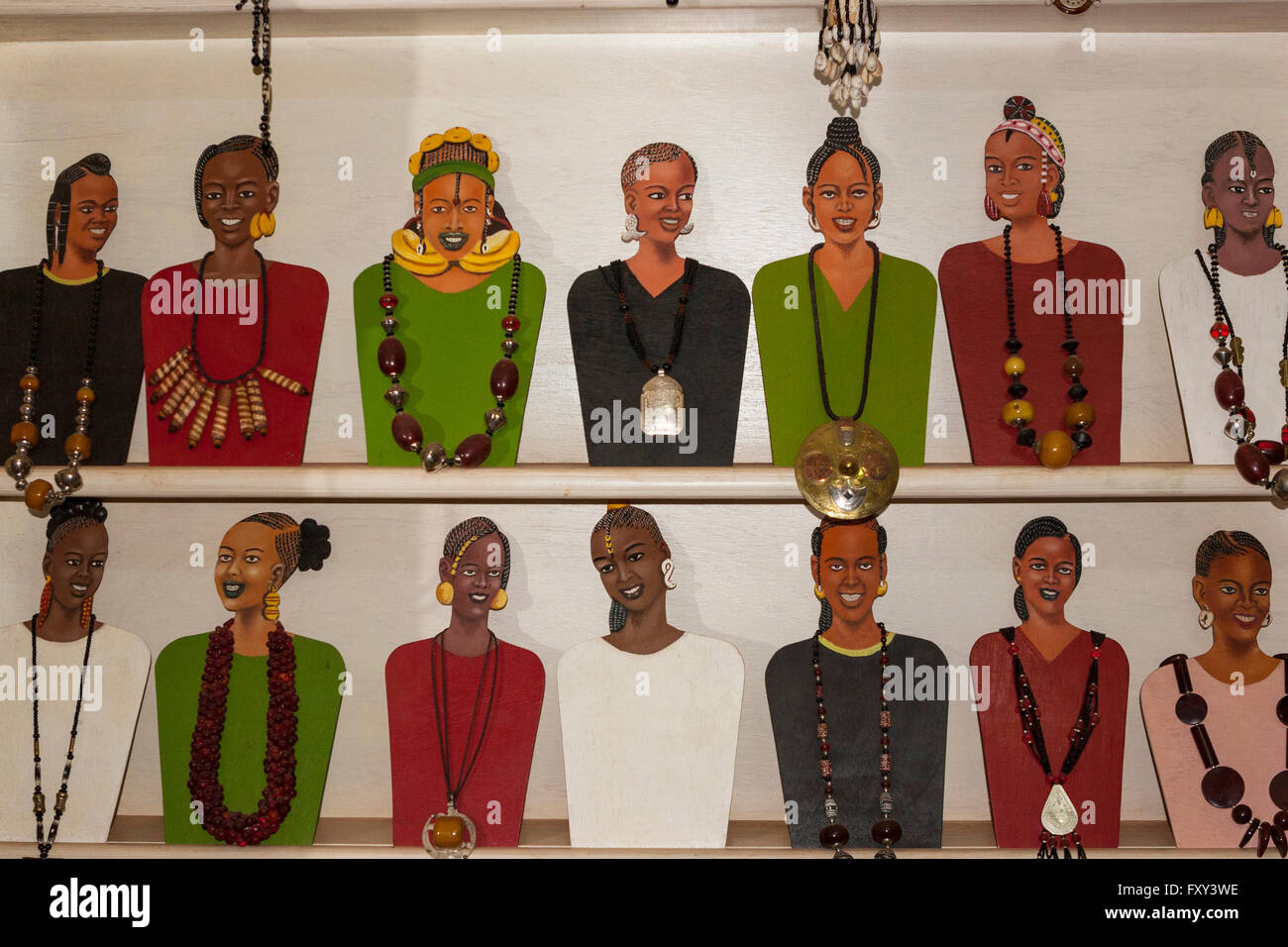 African jewelry Stock Photo