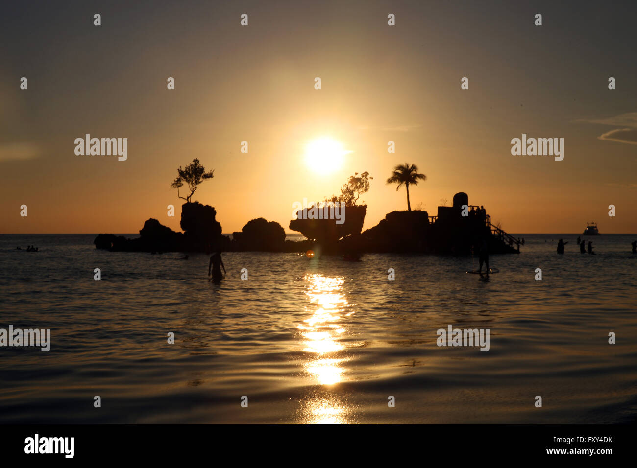 Boracay sunset hi-res stock photography and images - Alamy