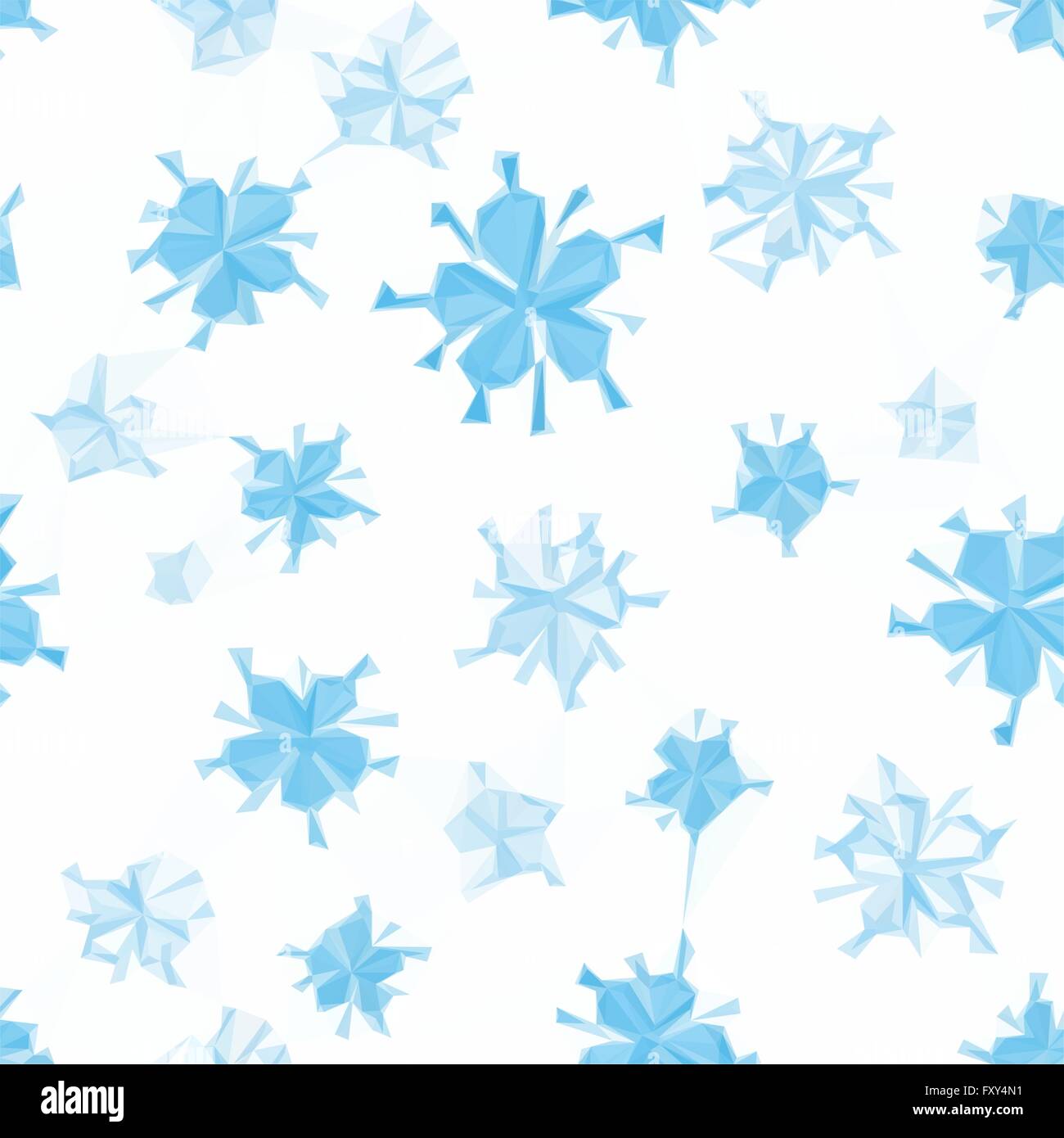 Seamless Floral Christmas Pattern Stock Vector Image & Art - Alamy