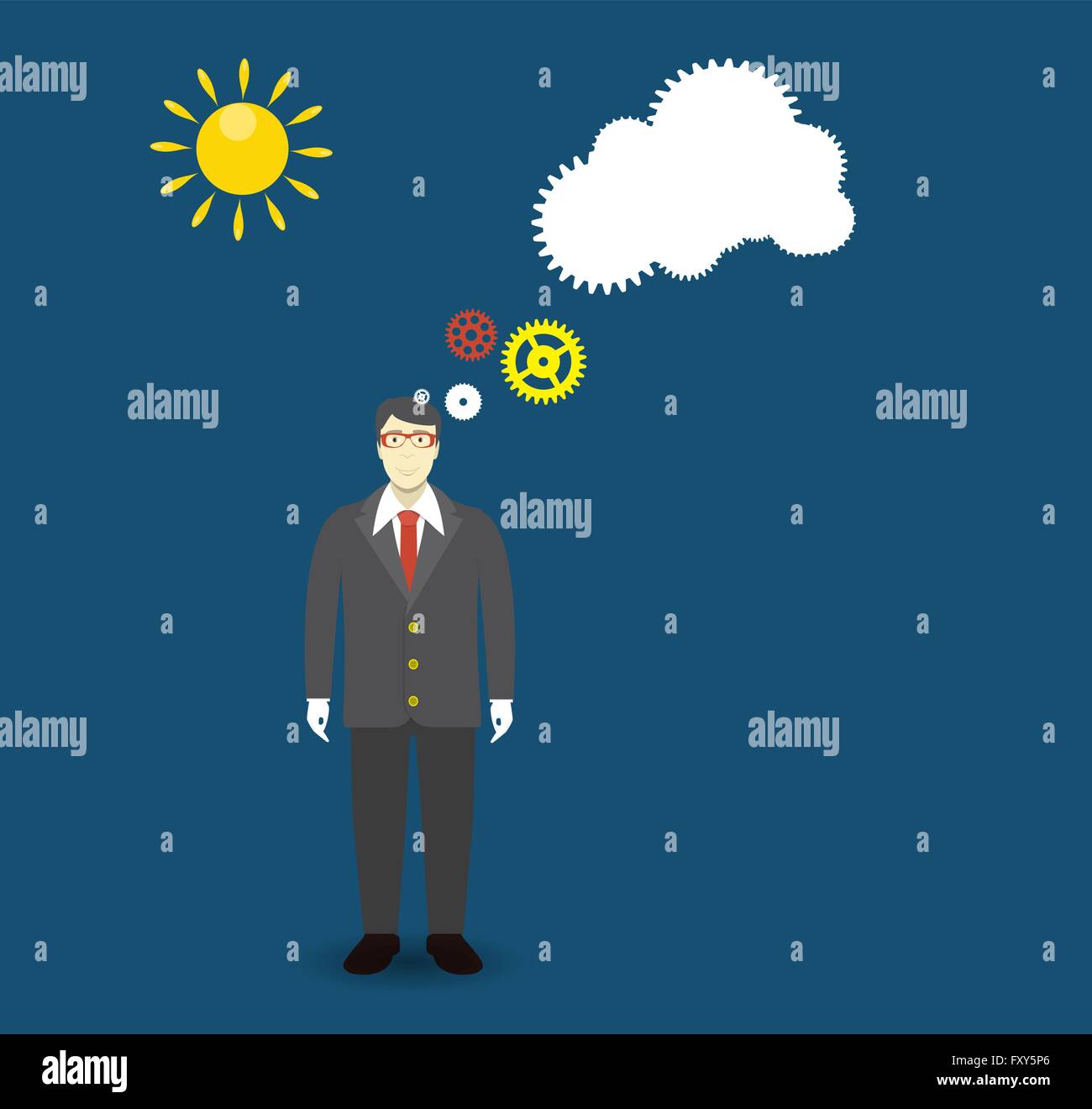 Personal development. Success. Personal and career growth. Busin Stock Vector