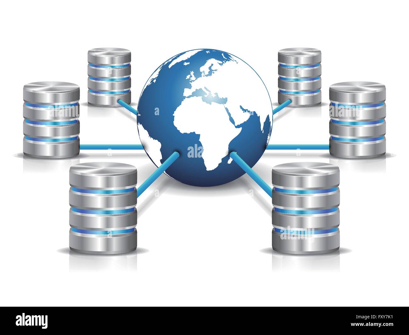 Database Stock Vector Images Alamy