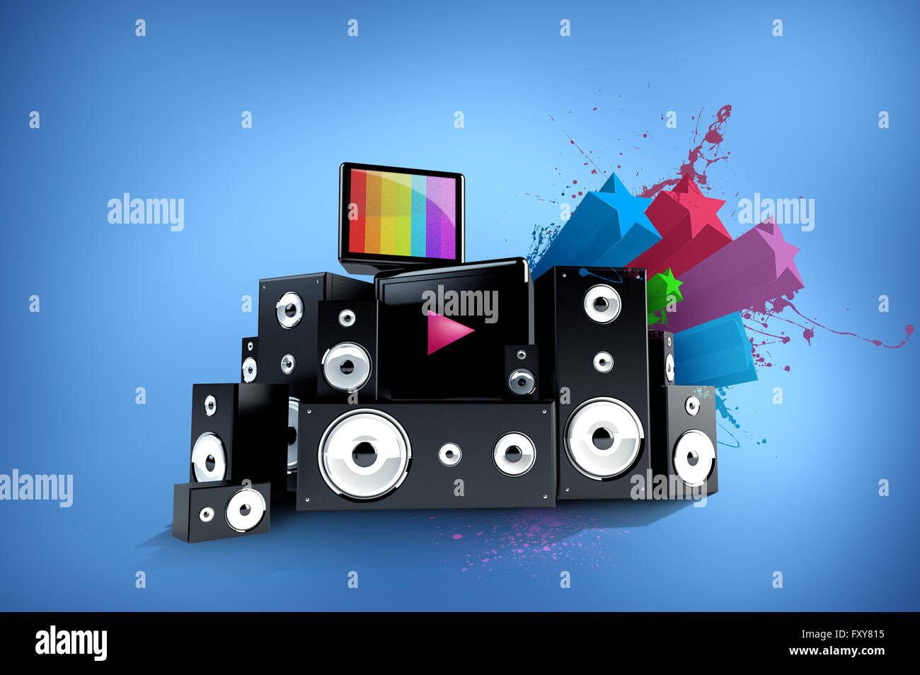 fusion graphic cultiral arts Stock Photo Alamy