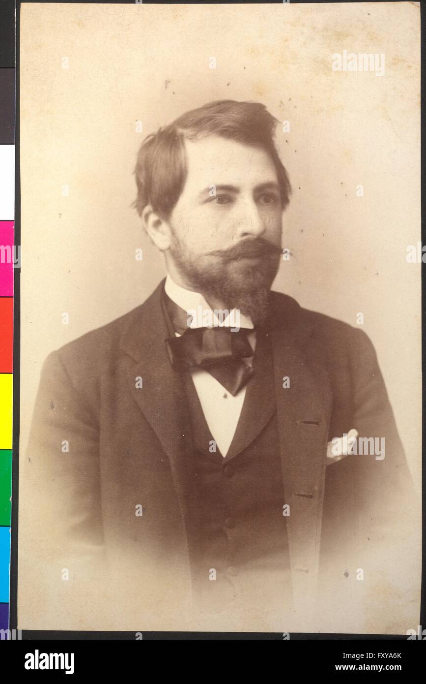Bildnis Arthur Schnitzler (1862-1931) Stock Photo