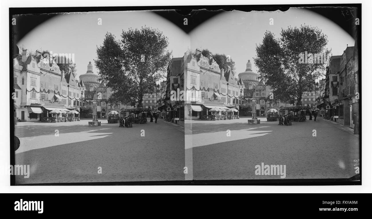 Wiener Musik und Theaterausstellung 1892 Stock Photo Alamy