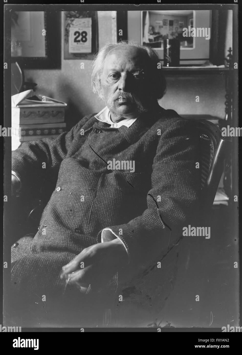 Bildnis Karl Goldmark (1830-1915) Stock Photo