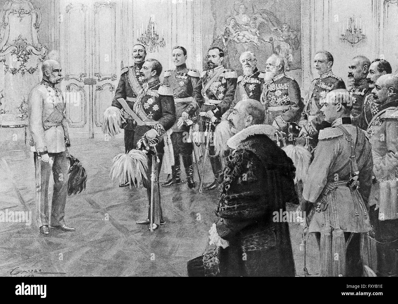 Franz Joseph I., Kaiser von Österreich Stock Photo Alamy