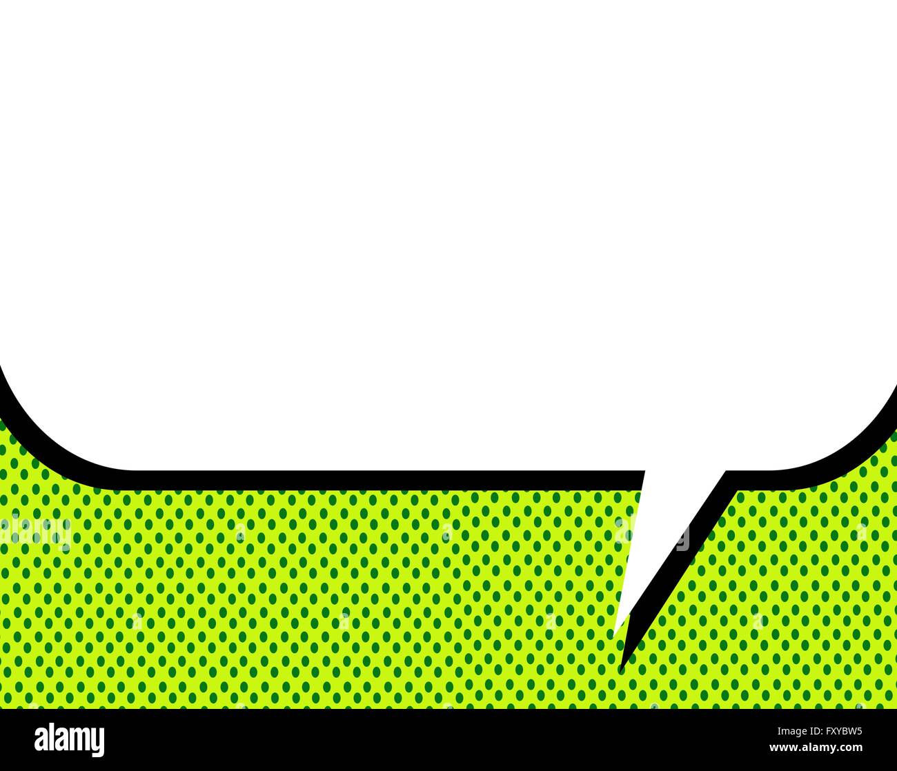 Speech Bubble Pop Art Stock Vector Image & Art - Alamy