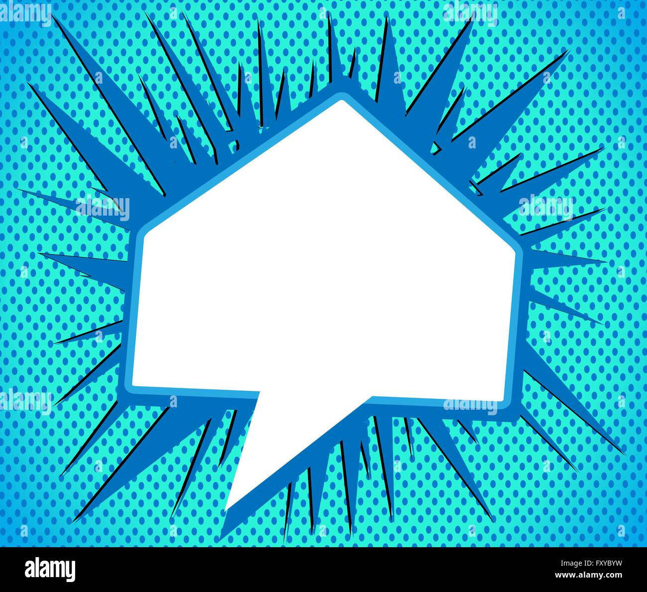 Speech Bubble Pop Art Stock Vector Image & Art - Alamy