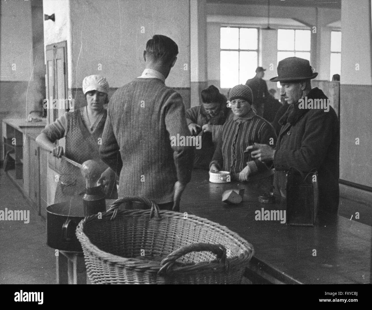 Arbeitslosigkeit in Steyr Stock Photo