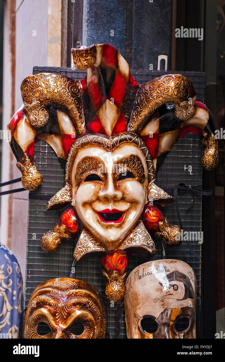 Venetian portrait hi-res stock photography and images - Alamy