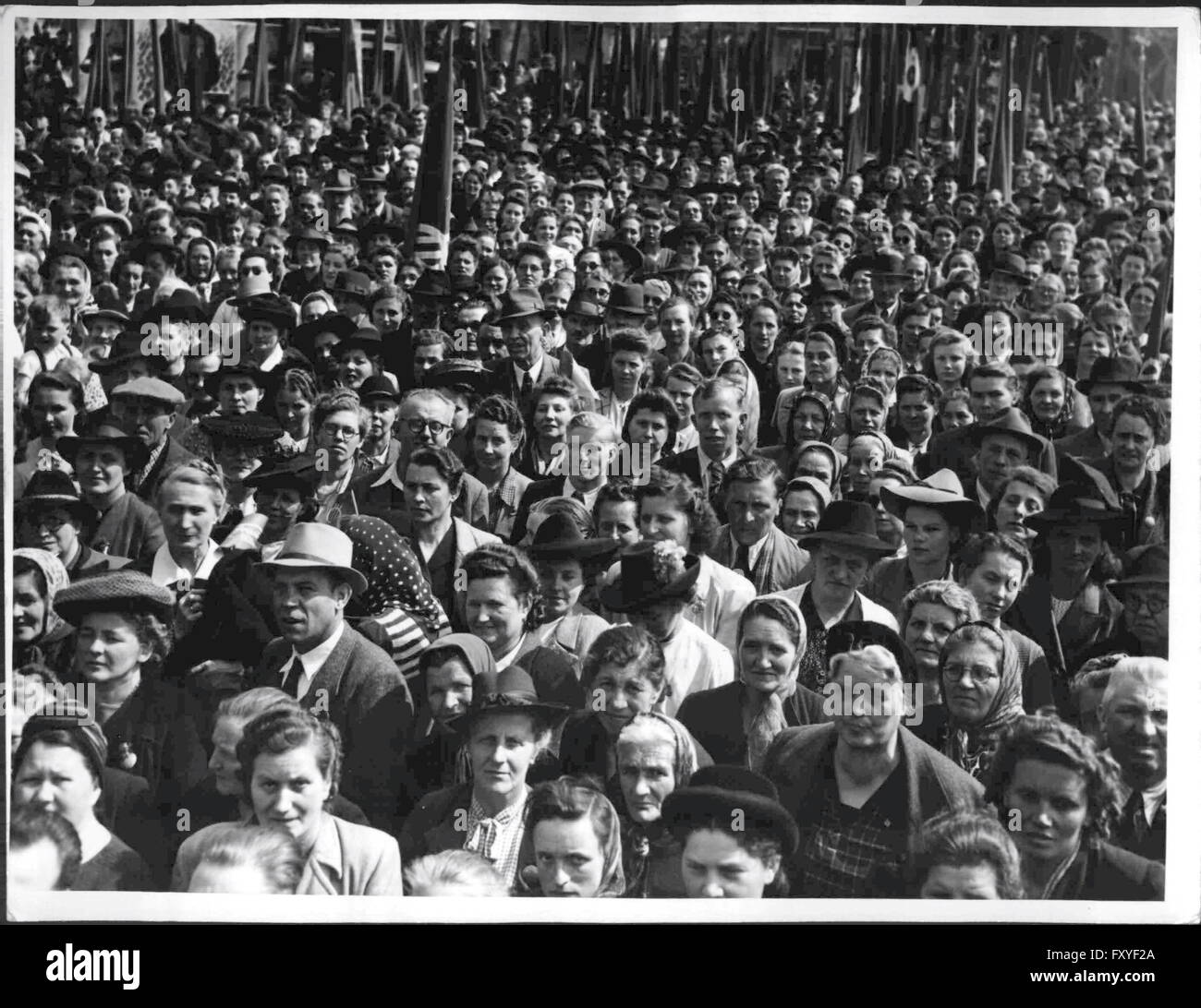 Frauentag der SPÖ in Wiener Neustadt Stock Photo