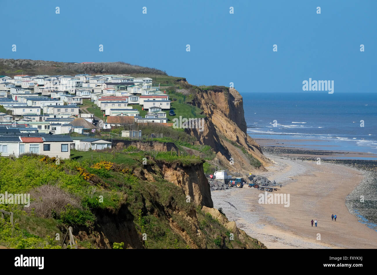 caravan park on cliff top at east runton, north norfolk, england Stock Photo Alamy caravan park on cliff top at east runton, north norfolk, england Stock Photo Alamy