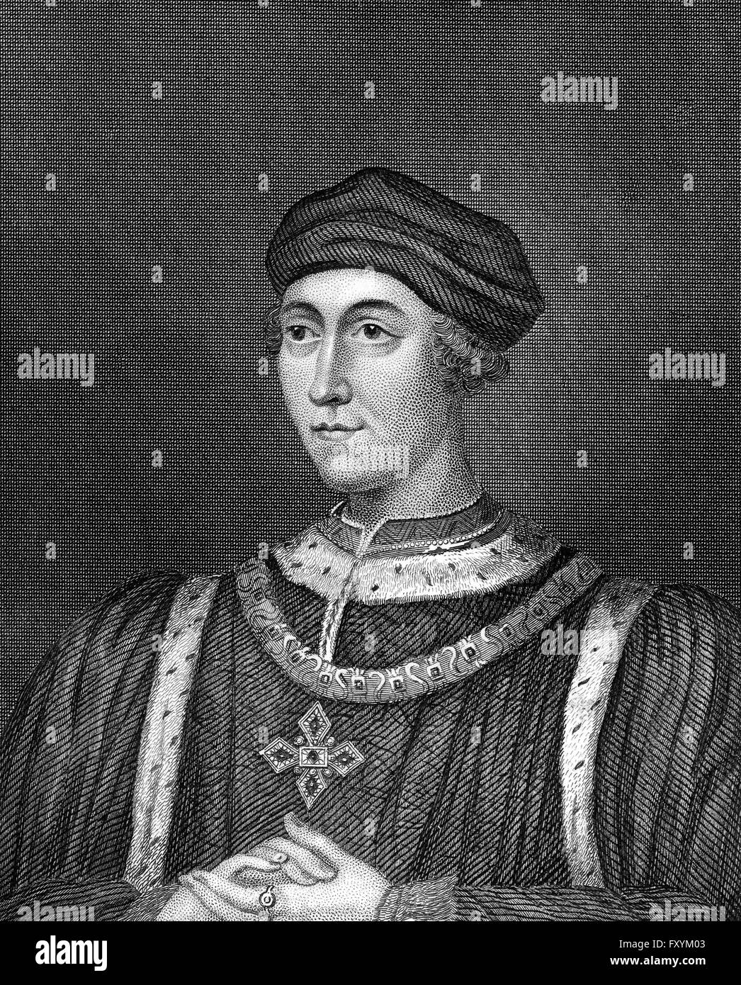 Henry VI, 1421 - 1471, King of England Stock Photo