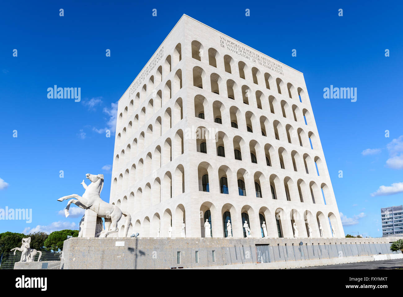 The Palace of Italian Civilization, sometimes also called the ...