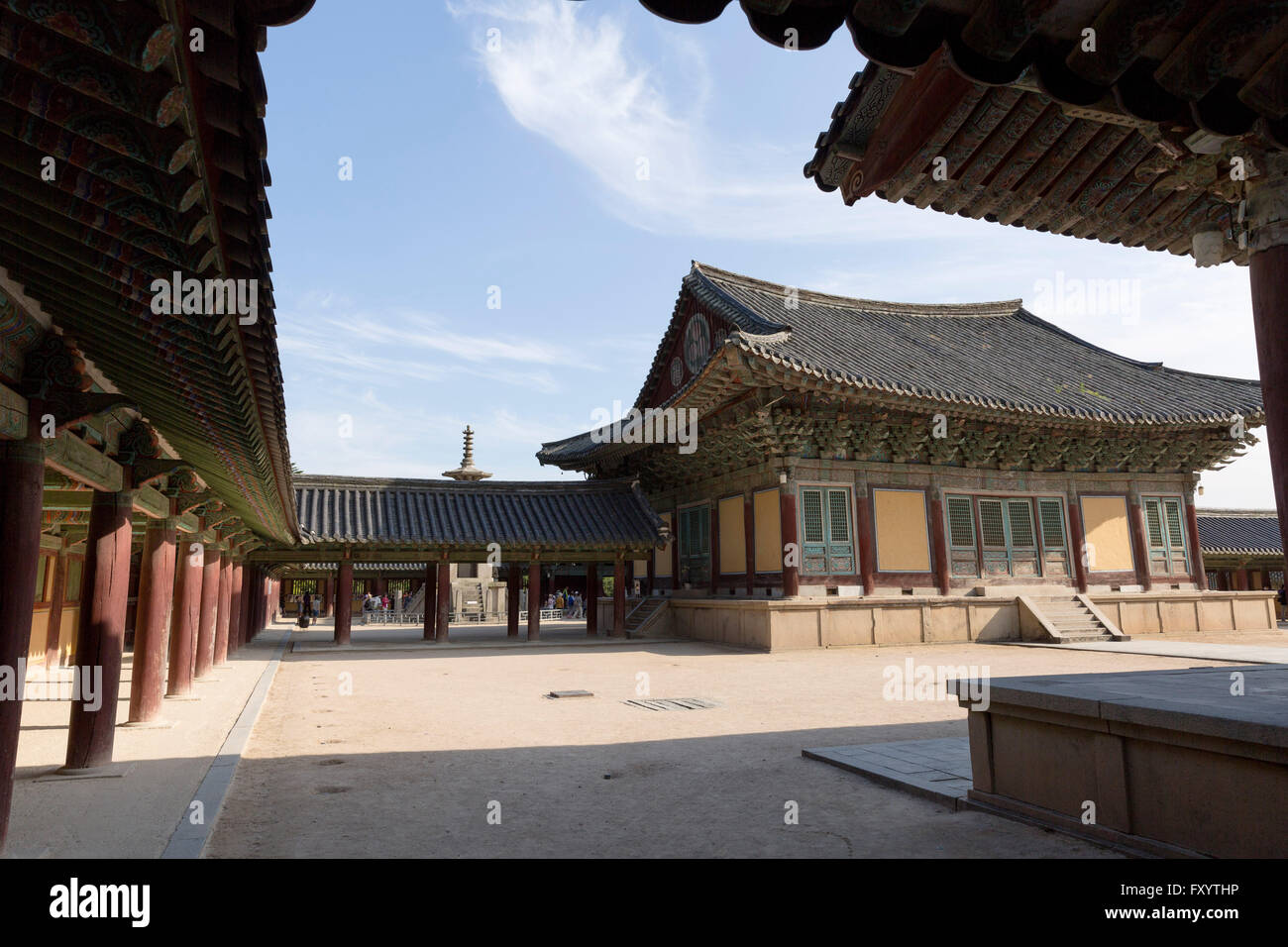 Bulguksa Temple, Jinheon-dong, Gyeongju city, North Gyeongsang province, South Korea Stock Photo