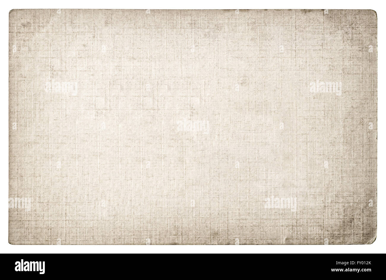 Grungy textured paper background. Cardboard with edges Stock Photo
