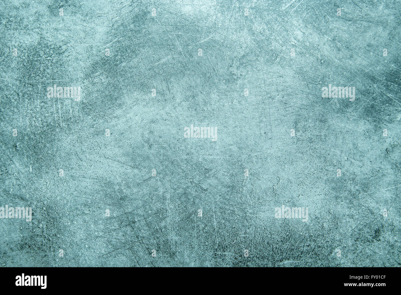 Rustic scratched blue stone texture. Vintage style toned background Stock Photo