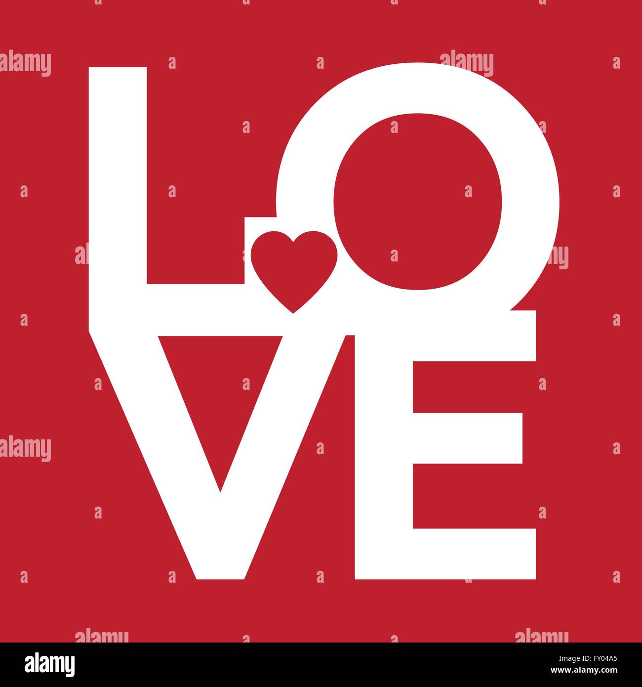 Font Type , LOVE Happy Valentines day card Stock Vector Image & Art - Alamy