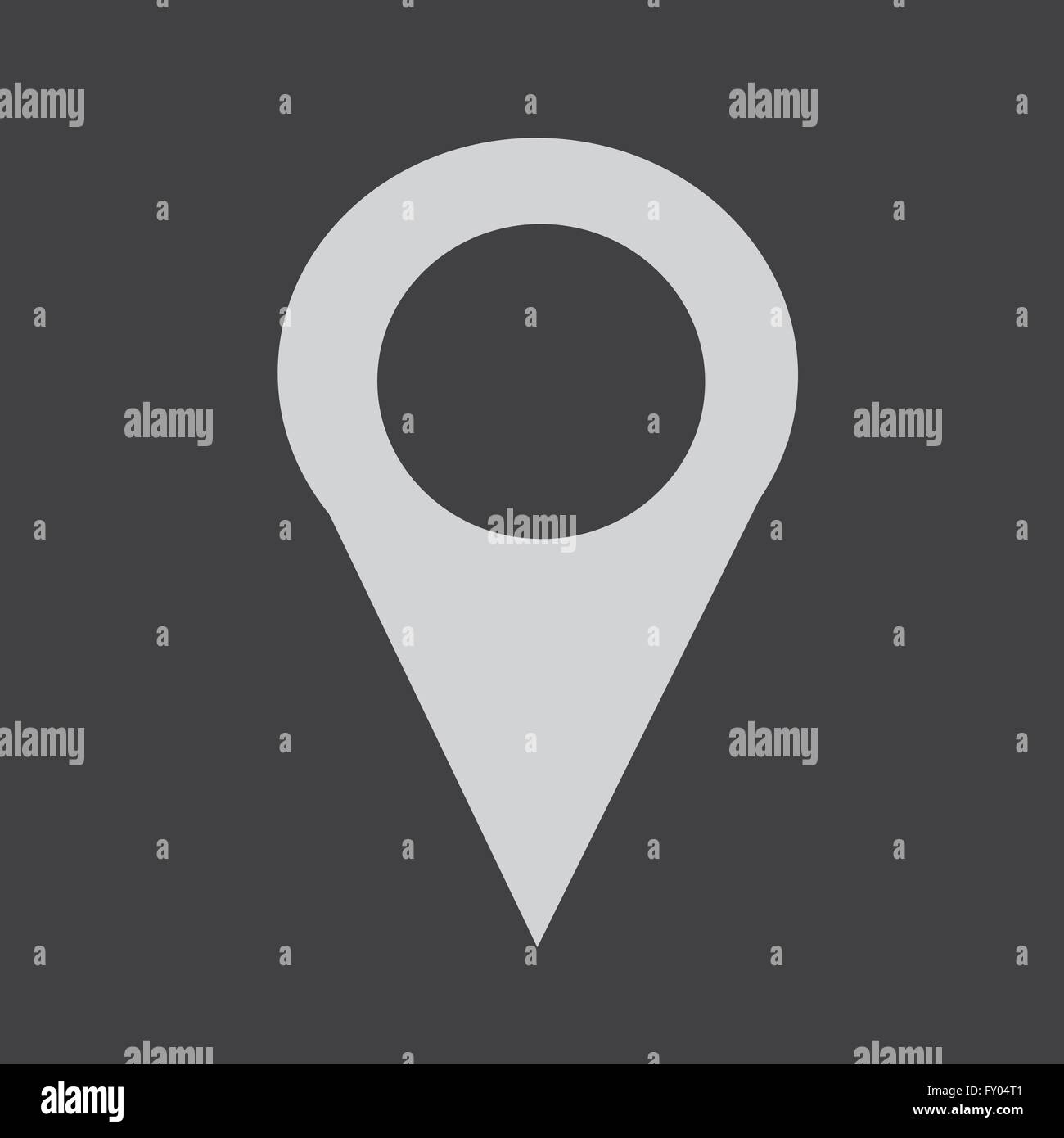 Mapping pins icon hi-res stock photography and images - Alamy