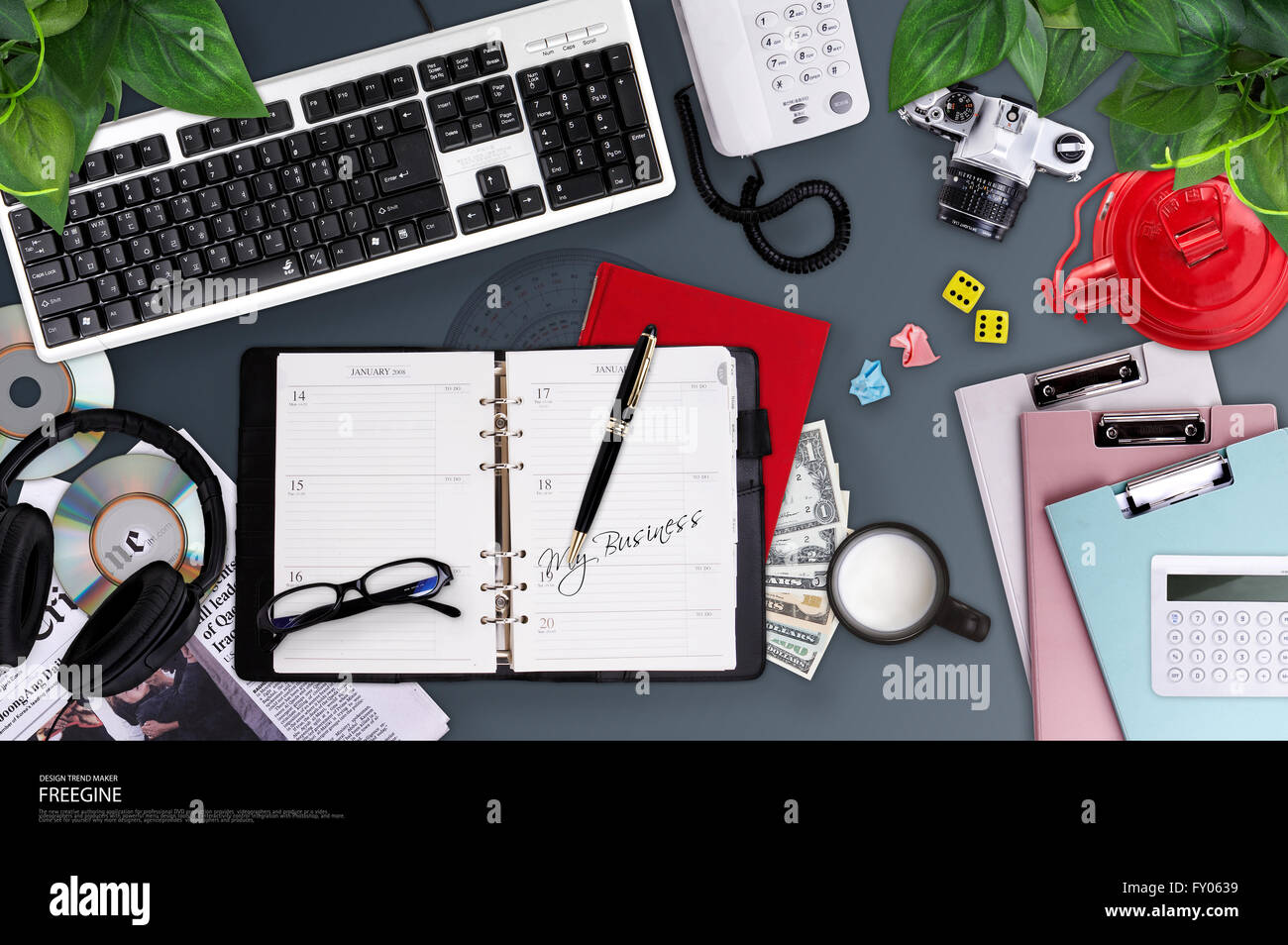 Office props hi-res stock photography and images - Alamy