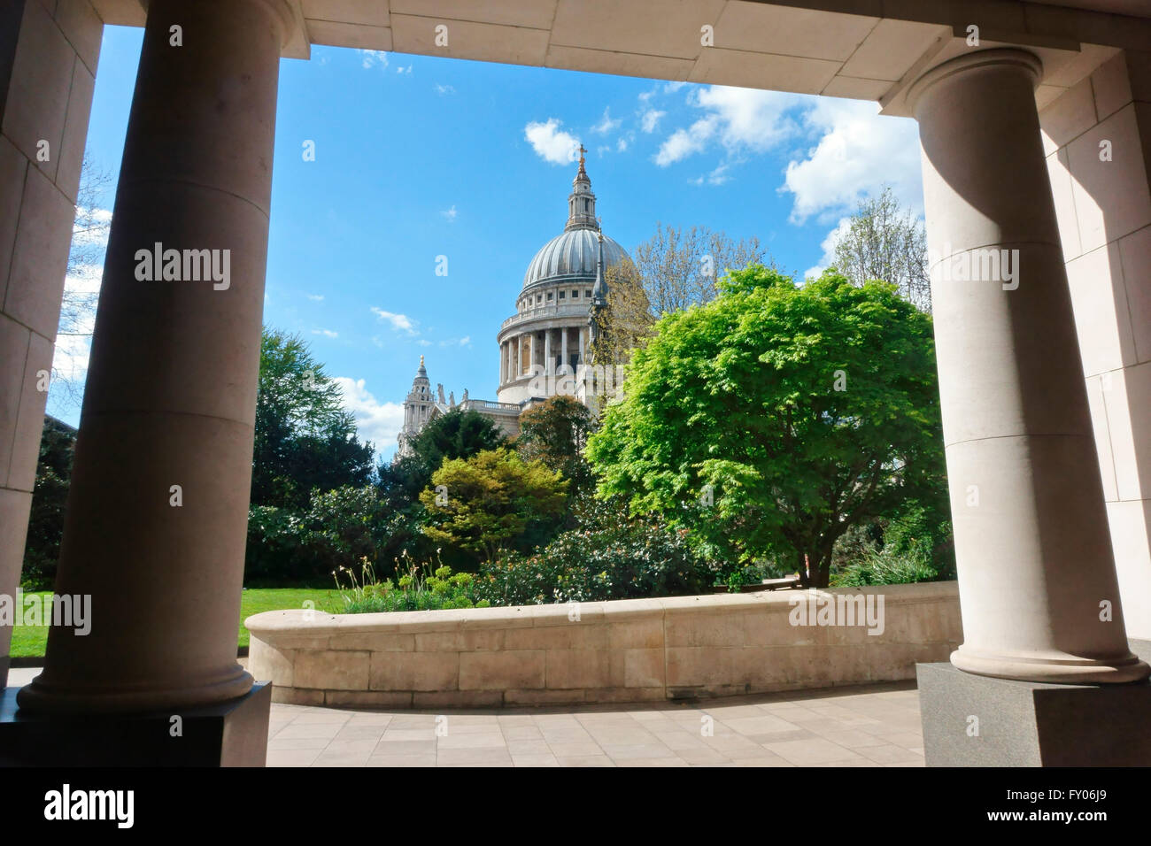 St Paul's Cathedral, City of London, England, Great Britain, GB, UK Stock Photo