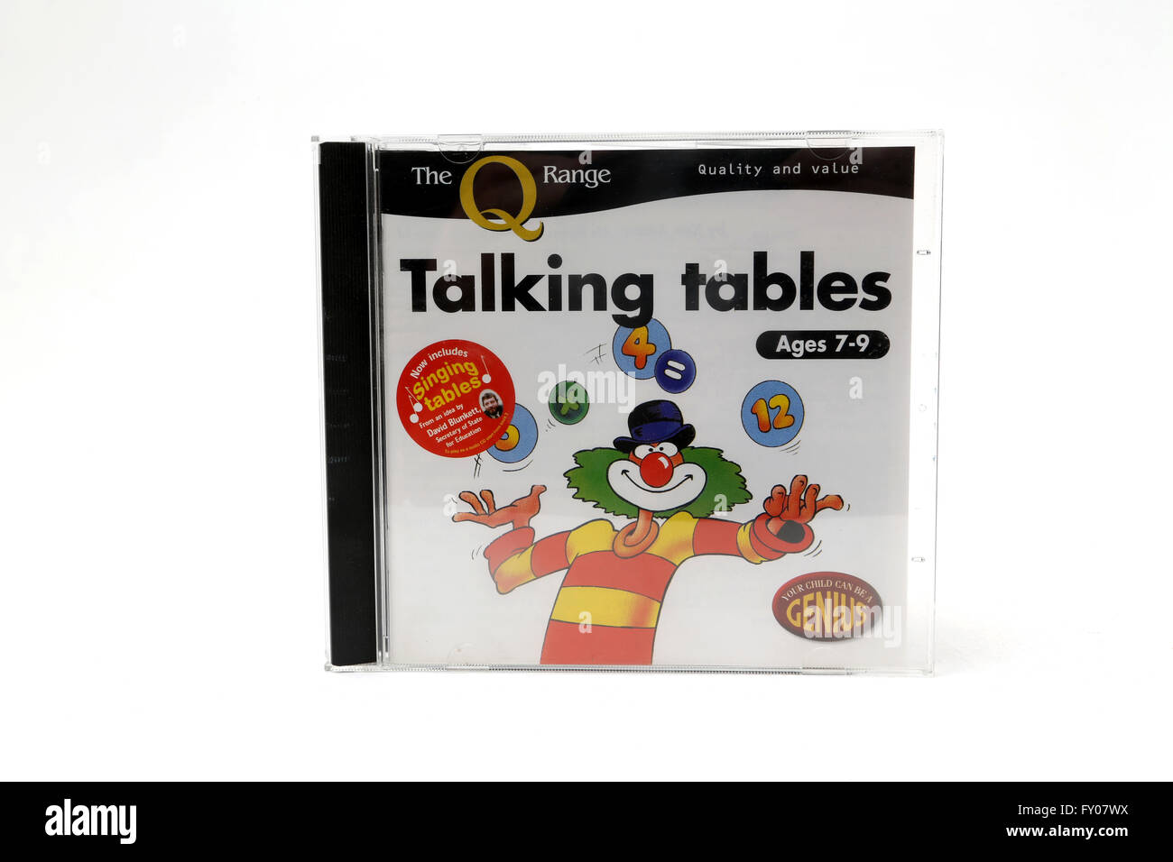 The Q Range Talking Tables CD Stock Photo
