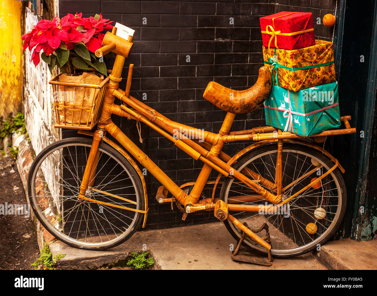 bamboo bike basket