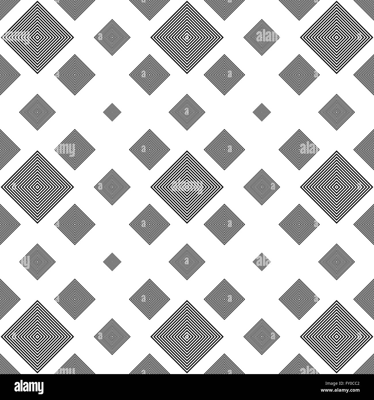 Repeating black and white square pattern Stock Vector Image & Art - Alamy