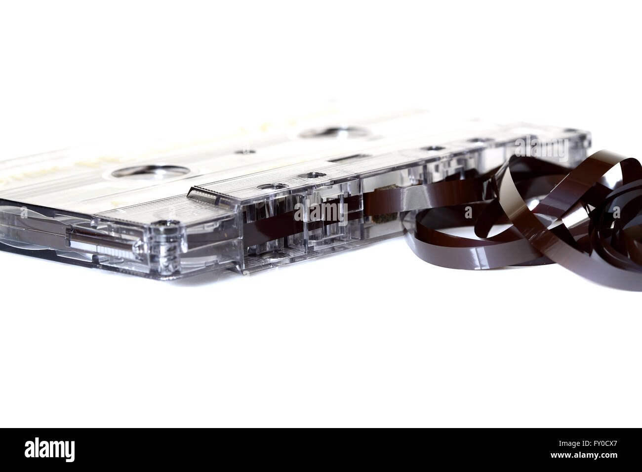 Cassette tape reel Stock Photo Alamy