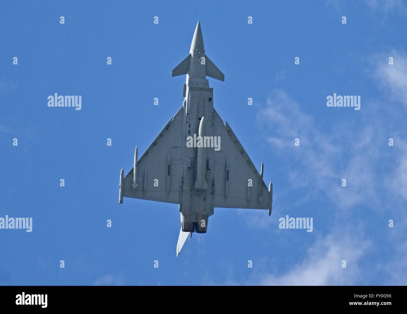 RAF Typhoon Display 2016 Stock Photo