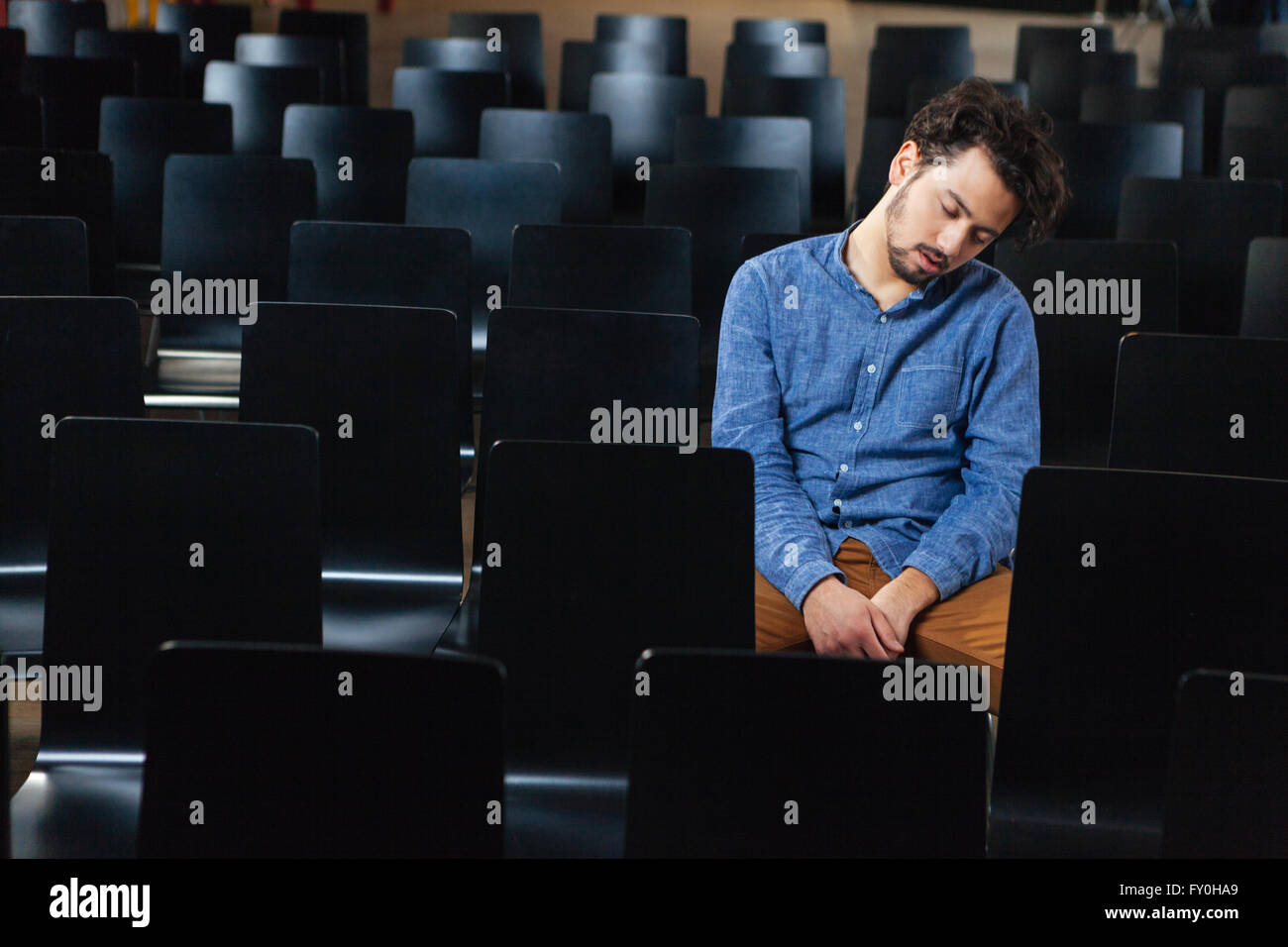 Business people sleeping in conference hi-res stock photography and ... - Sleeping Well Tonight For A Conference