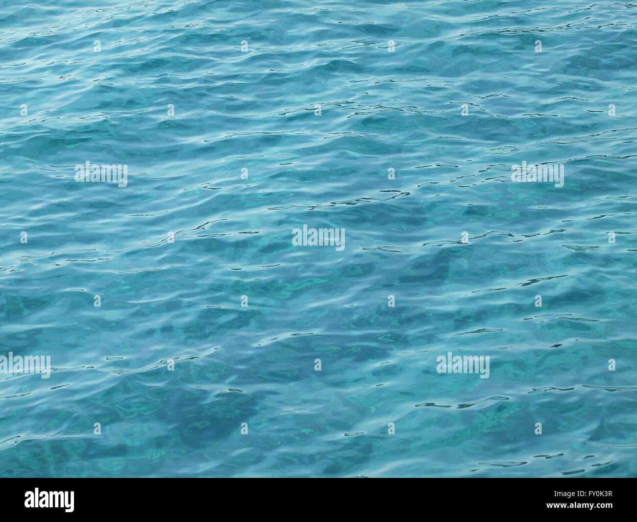 azure  blue sea water background Stock Photo